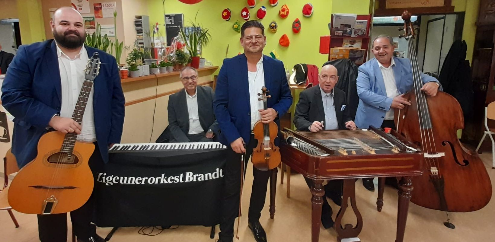 foto orkest Gino Brandt